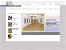 Tablet Screenshot of kunstmuseumwalter.com